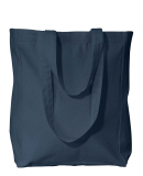 Liberty Bags 8861 10 Ounce Gusseted Cotton Canvas  in Navy