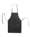 Liberty Bags 5502 Adjustable Neck Loop Apron in Black