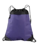 Liberty Bags 2562 Coast to Coast Drawstring Backpa PURPLE