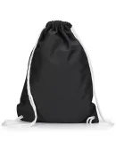 Liberty Bags 8895 Jersey Mesh Drawstring Backpack BLACK