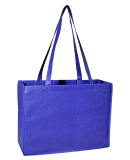 Liberty Bags A134 Non- Woven Deluxe tote in Royal