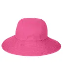 Ladies' Sea Breeze Floppy Hat in Hot pink