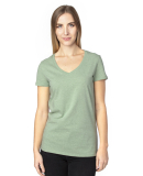 Threadfast Apparel 200RV Ladies' Ultimate V-Neck T in Army heather