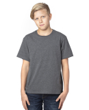 Threadfast Apparel 600A Youth Ultimate T-Shirt in Charcoal heather