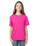 Threadfast Apparel 600A Youth Ultimate T-Shirt in Hot pink