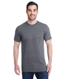 Bayside Apparel 5710 Unisex Triblend T-Shirt in Tri dark grey