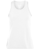 Augusta Sportswear 1202 Women's Solid Racerback Ta in White