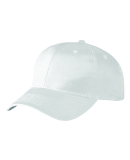 Augusta Sportswear 6204 Six-Panel Cotton Twill Low in White