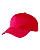 Augusta Sportswear 6204 Six-Panel Cotton Twill Low in Red