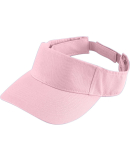 Augusta Sportswear 6225 Sport Twill Visor in Light pink