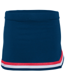 Augusta Sportswear 9145 Women's Pike Skirt in Navy /red/ white