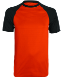 Augusta Sportswear 1509 Youth Wicking Short Sleeve in Orange/ black