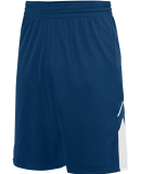 Augusta Sportswear 1168 Alley-Oop Reversible Short in Navy/ white