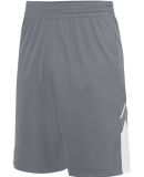 Augusta Sportswear 1168 Alley-Oop Reversible Short in Graphite/ white