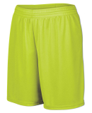 Augusta Sportswear 1423 Women's Octane Short in Lime