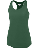 Augusta Sportswear 2434 Women's Sojourner Tank in Dark green