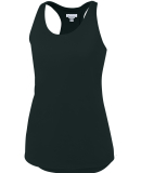 Augusta Sportswear 2434 Women's Sojourner Tank in Black