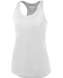 Augusta Sportswear 2434 Women's Sojourner Tank in White