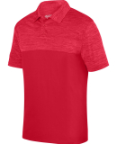 Augusta Sportswear 5412 Shadow Tonal Heather Sport in Red