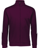 Augusta Sportswear 4395 Medalist Jacket 2.0 in Maroon/ white