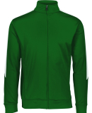 Augusta Sportswear 4395 Medalist Jacket 2.0 in Dark green/ wht