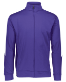 Augusta Sportswear 4395 Medalist Jacket 2.0 in Purple/ white