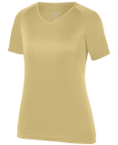 Augusta Sportswear 2793 Girls Attain Wicking Shirt in Vegas gold