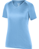 Augusta Sportswear 2792 Women's Attain Wicking Shi in Columbia blue