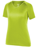 Augusta Sportswear 2792 Women's Attain Wicking Shi in Lime