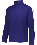 Augusta Sportswear 4386 Medalitst 2.0 Pullover in Purple/ white