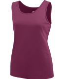 Augusta Sportswear 1705 Women's Training Tank in Maroon