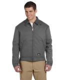 TJ15 Dickies Eisenhower Classic Lined Jacket in Charcoal