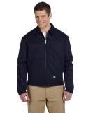 TJ15 Dickies Eisenhower Classic Lined Jacket in Dark navy