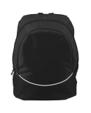 Augusta Sportswear 1915 Tri-Color Backpack in Black/ blk/ wht