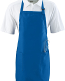 Augusta Sportswear 4350 Full Length Apron with Poc in Royal