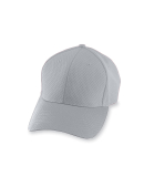 Augusta Sportswear 6236 Youth Athletic Mesh Cap in Silver grey