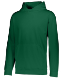 Augusta Sportswear 5506 Youth Wicking Fleece Hoode in Dark green