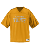 Augusta Sportswear 258 Youth Stadium Replica Jerse in Gold