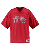 Augusta Sportswear 258 Youth Stadium Replica Jerse in Red