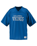 Augusta Sportswear 258 Youth Stadium Replica Jerse in Royal