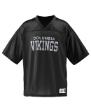 Augusta Sportswear 258 Youth Stadium Replica Jerse in Black