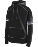 Augusta Sportswear 5440 Women's Spry Hoodie in Black/ wht/ grph