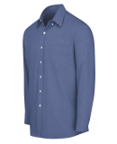 SS36 Dickies Long Sleeve Button Down Oxford  in French blue