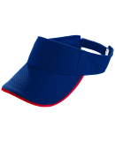 Augusta Sportswear 6223 Athletic Mesh Two-Color Vi in Navy/ red