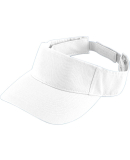 Augusta Sportswear 6226 Youth Sport Twill Visor in White