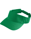 Augusta Sportswear 6226 Youth Sport Twill Visor in Kelly