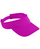 Augusta Sportswear 6227 Athletic Mesh Visor in Power pink