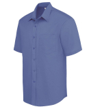 SS46 Dickies Short Sleeve Button Down Oxford  in French blue