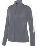 Augusta Sportswear 4397 Ladies Medalist Jacket 2.0 in Graphite/ white