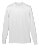 Augusta Sportswear 788 Performance Long Sleeve T-S in White